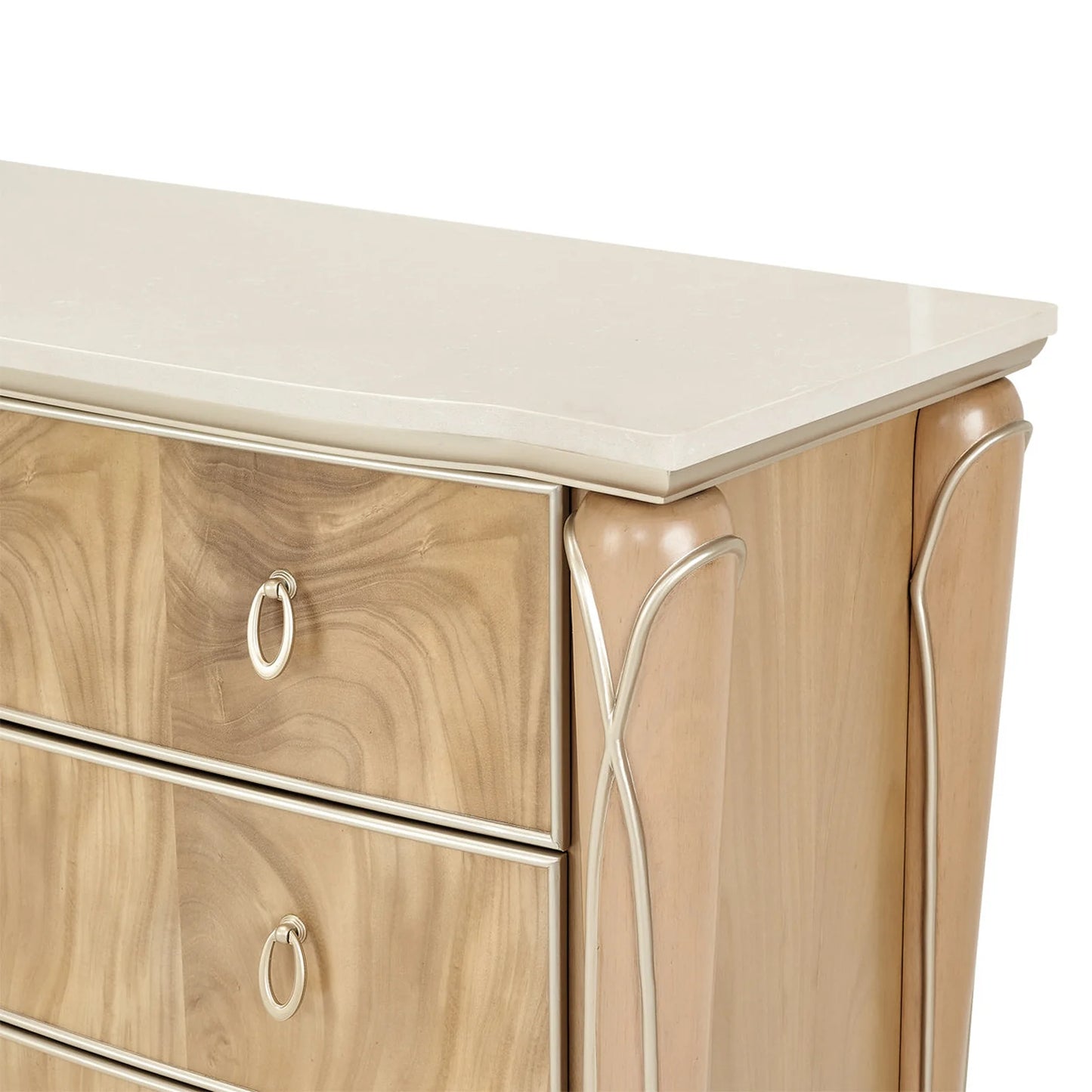 Villa Cherie 6 Drawer Dresser w/Mirror