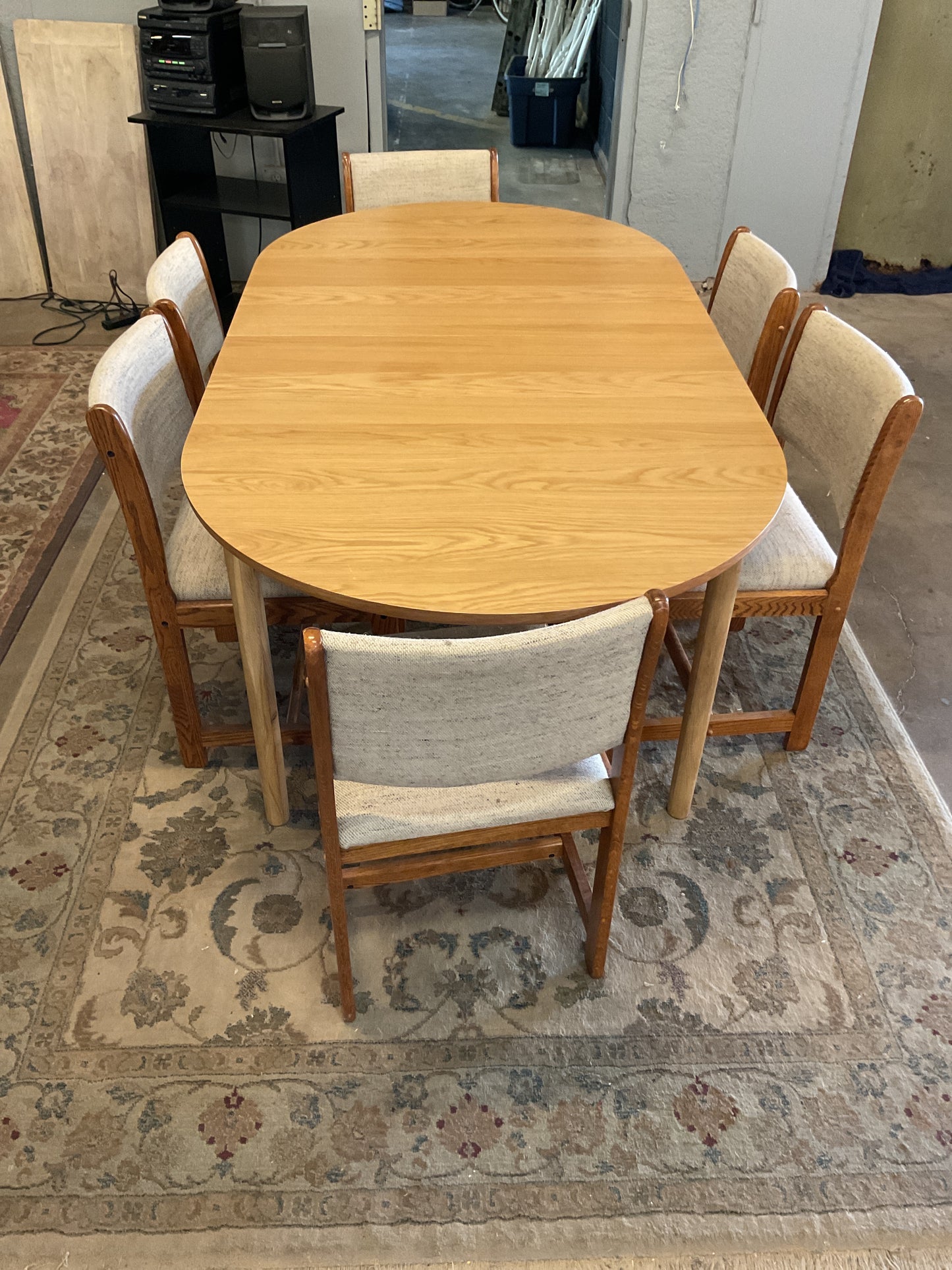 Mid Century Upholstered Dining Chairs (Set of 6)