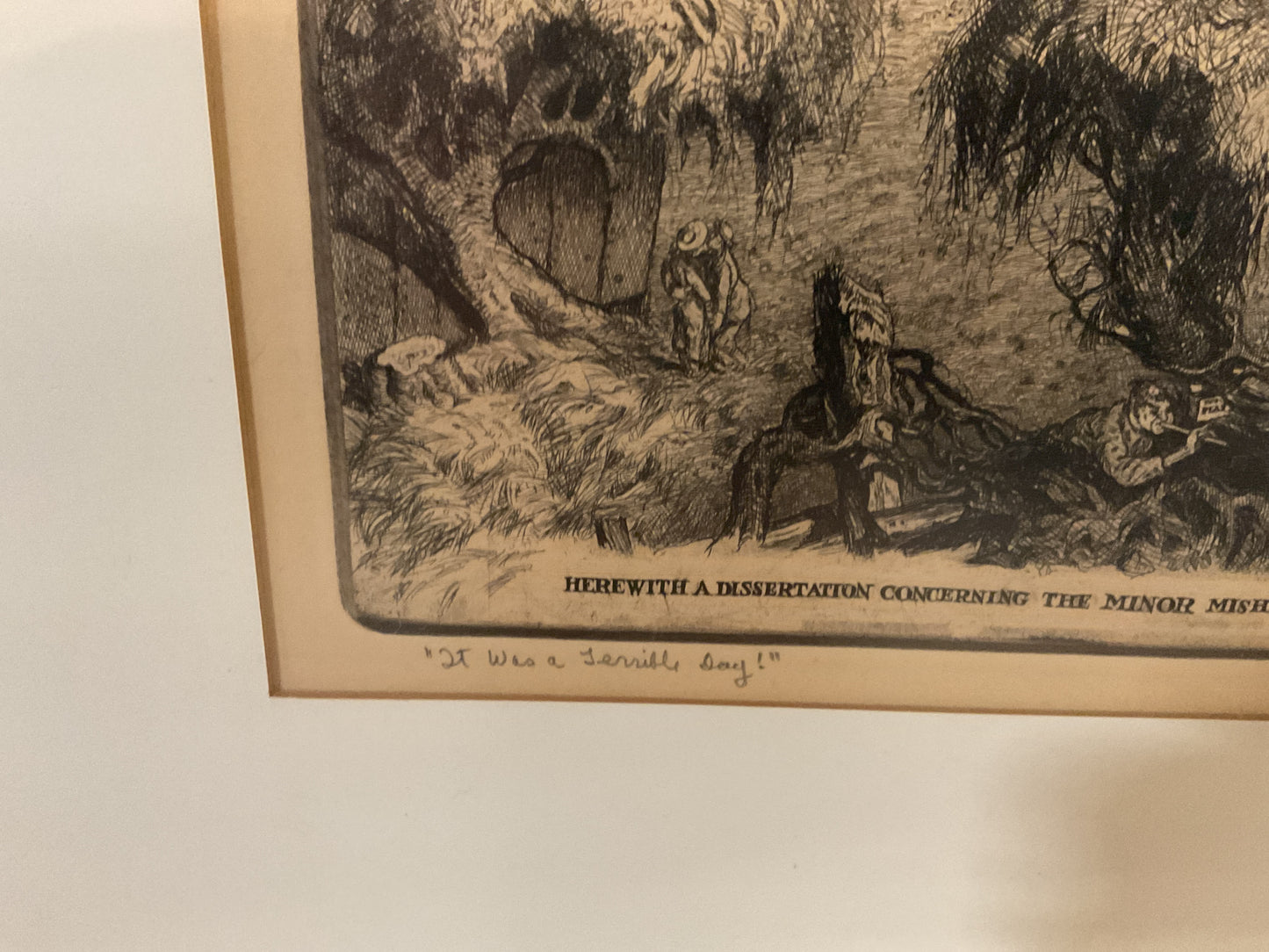 “It Was A Terrible Day” by Reynold Weidenaar