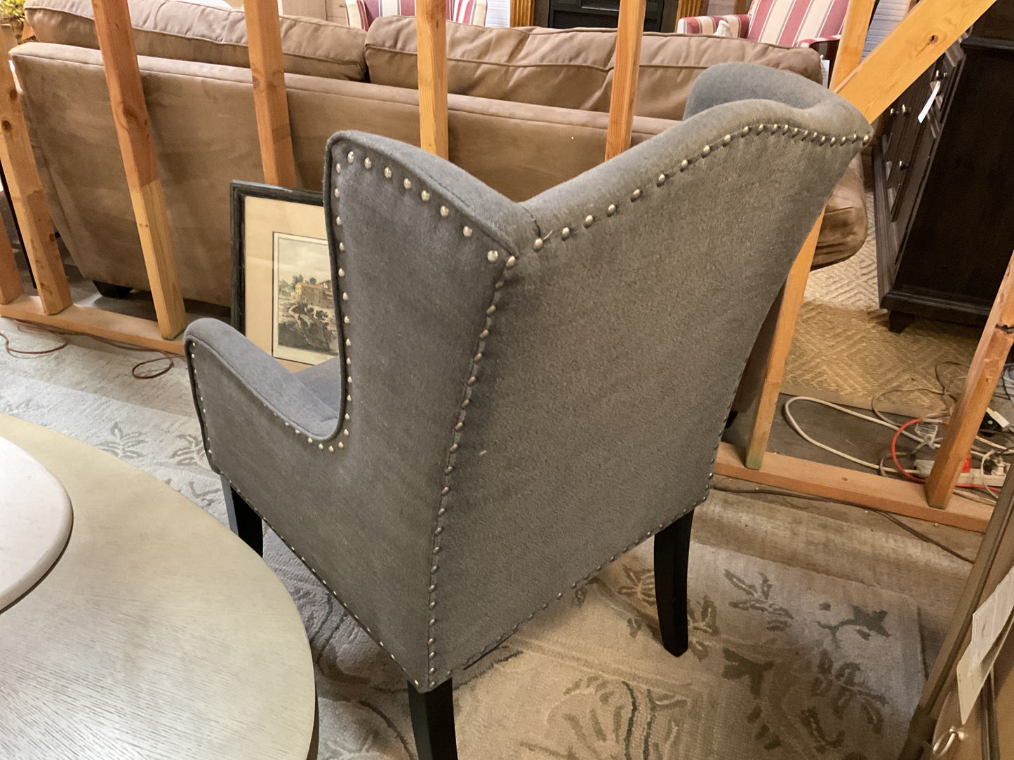 Gray Accent Chair
