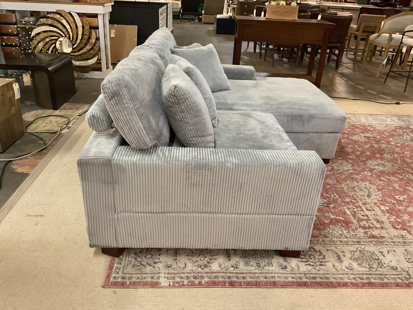 2 Piece Upholstered Chaise Sectional