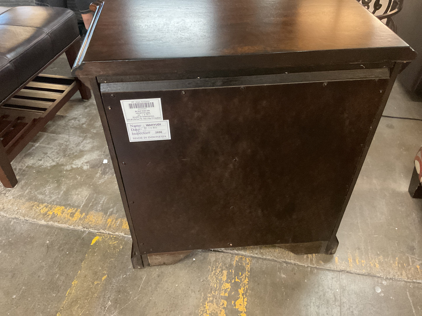 Reddick 3 Drawer Nightstand