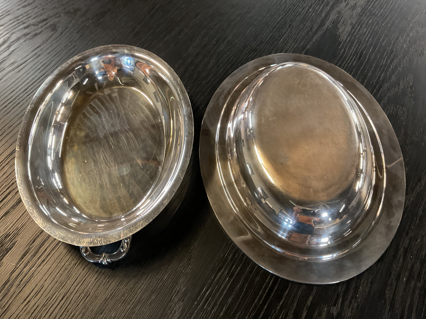 Vintage Silver plate Server w/Lid