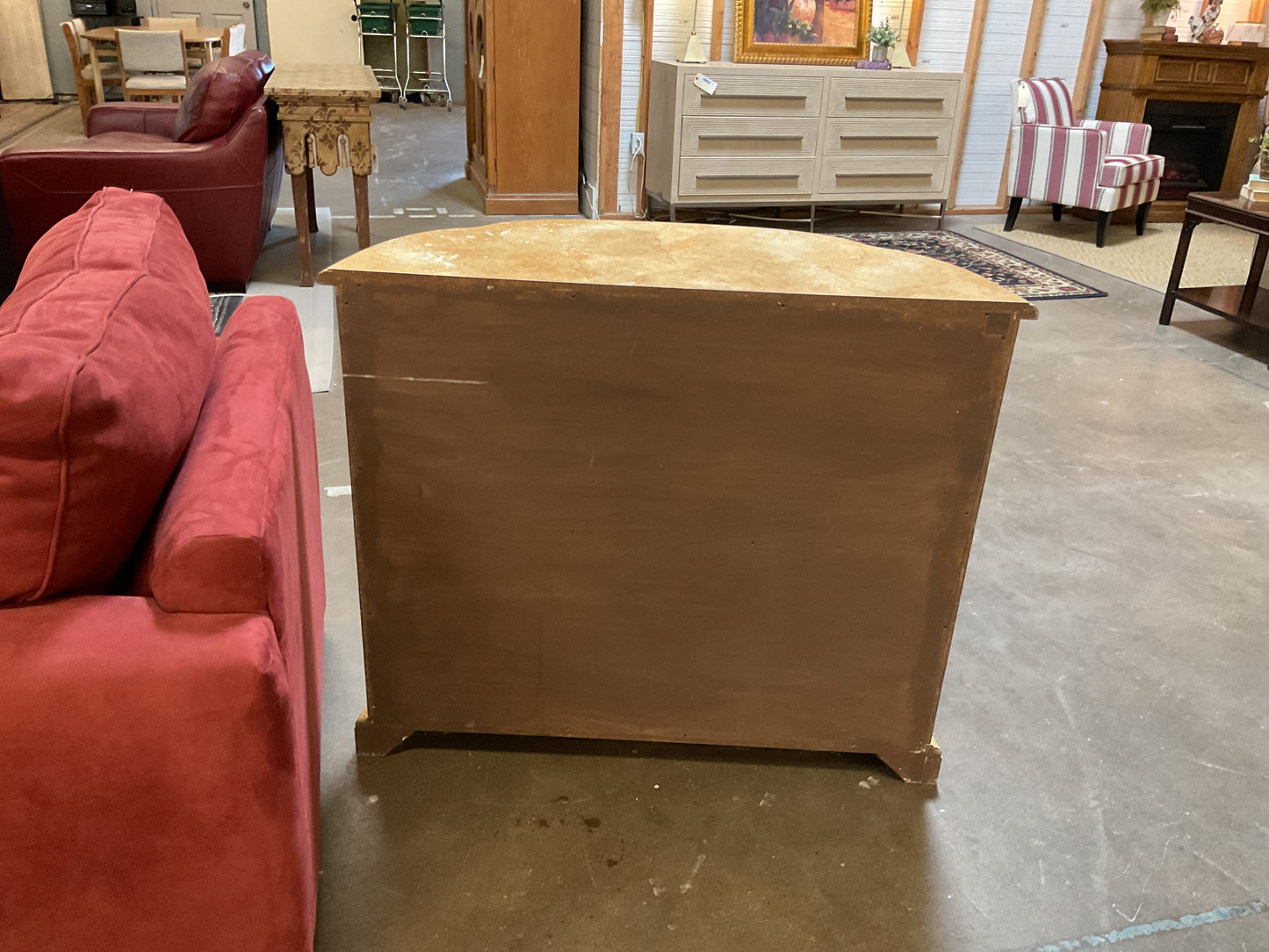 Artisanal Painted Cabinet