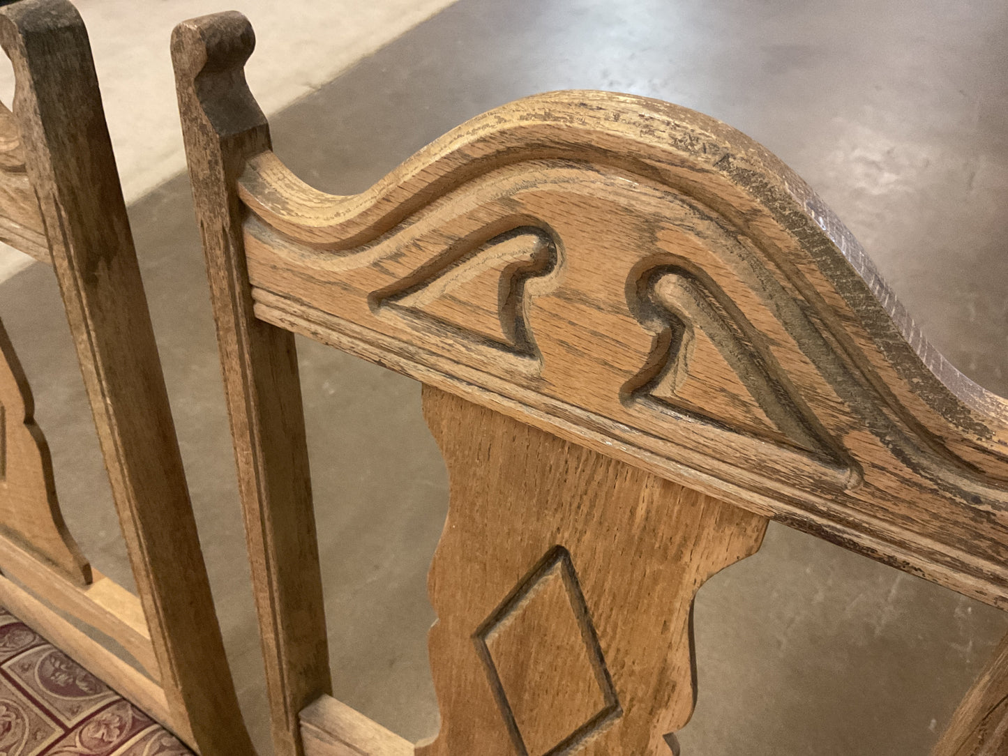 Vintage Wood Side Chairs