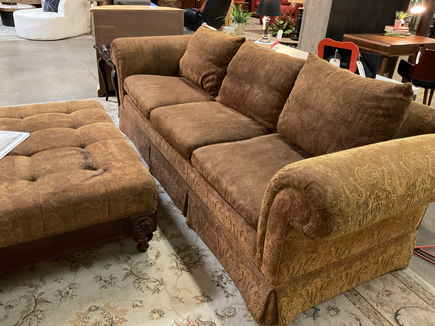 Custom Upholstered Sofa