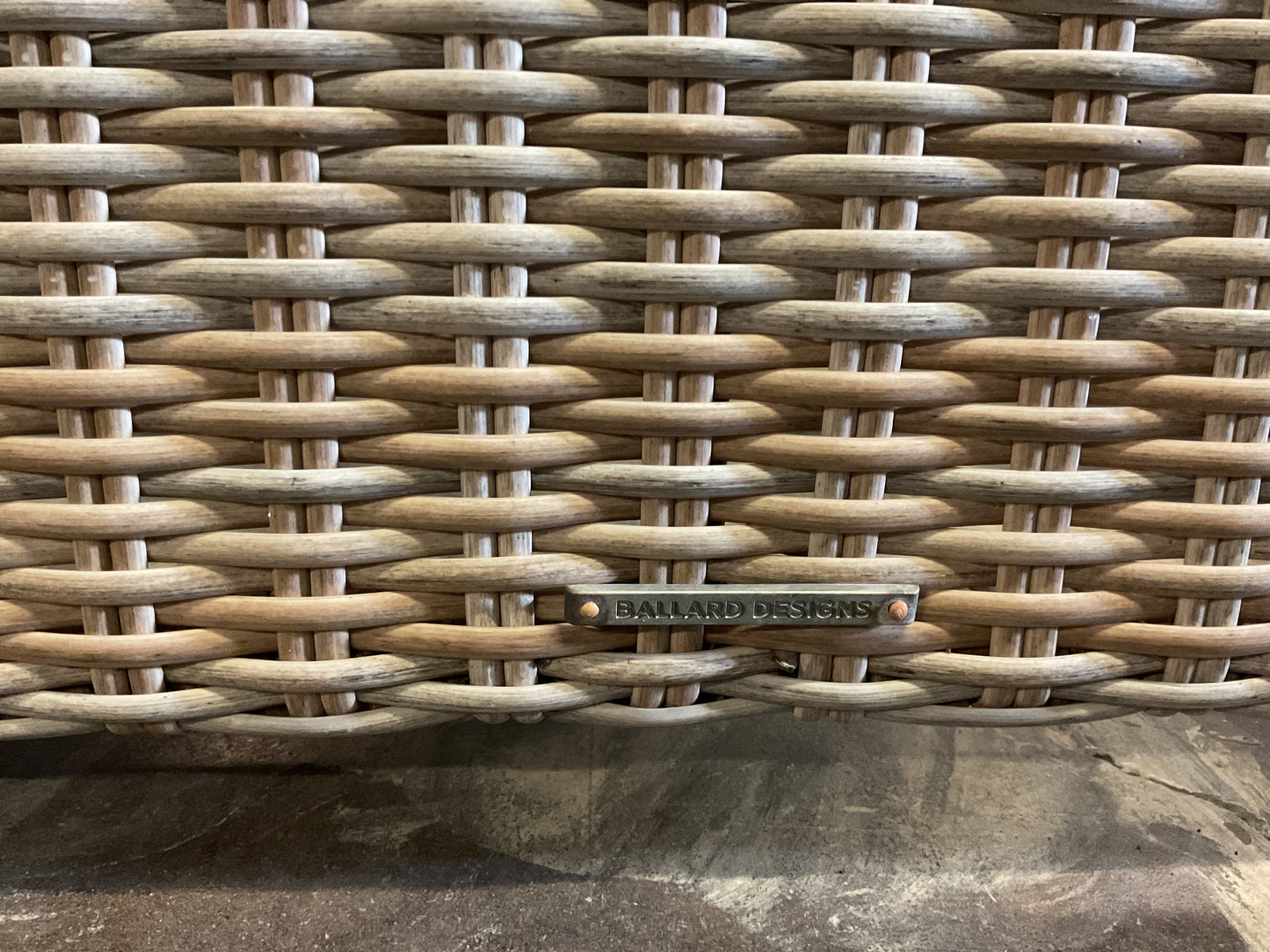 Billard Designs Navio Wicker Chaise