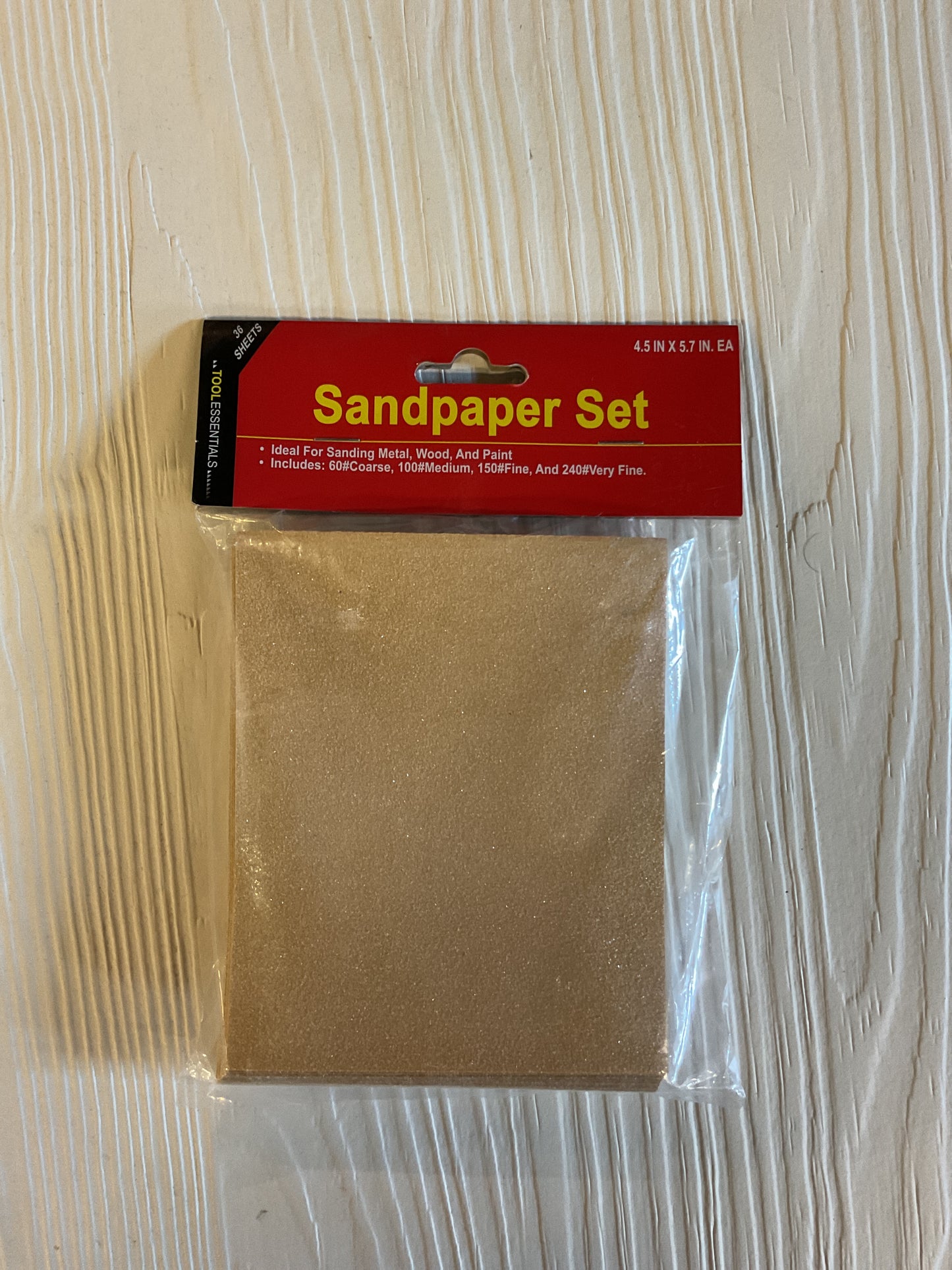 Sandpaper Set (36 Sheets)