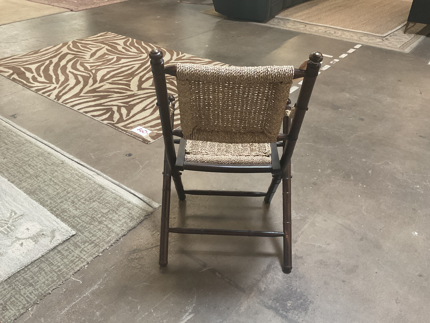 Maison Jansen Style Campaign Chair