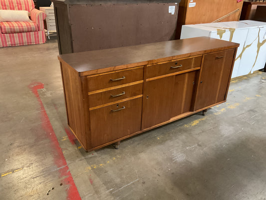 1960’s Vintage Mid Century Walnut Credenza by Jofco