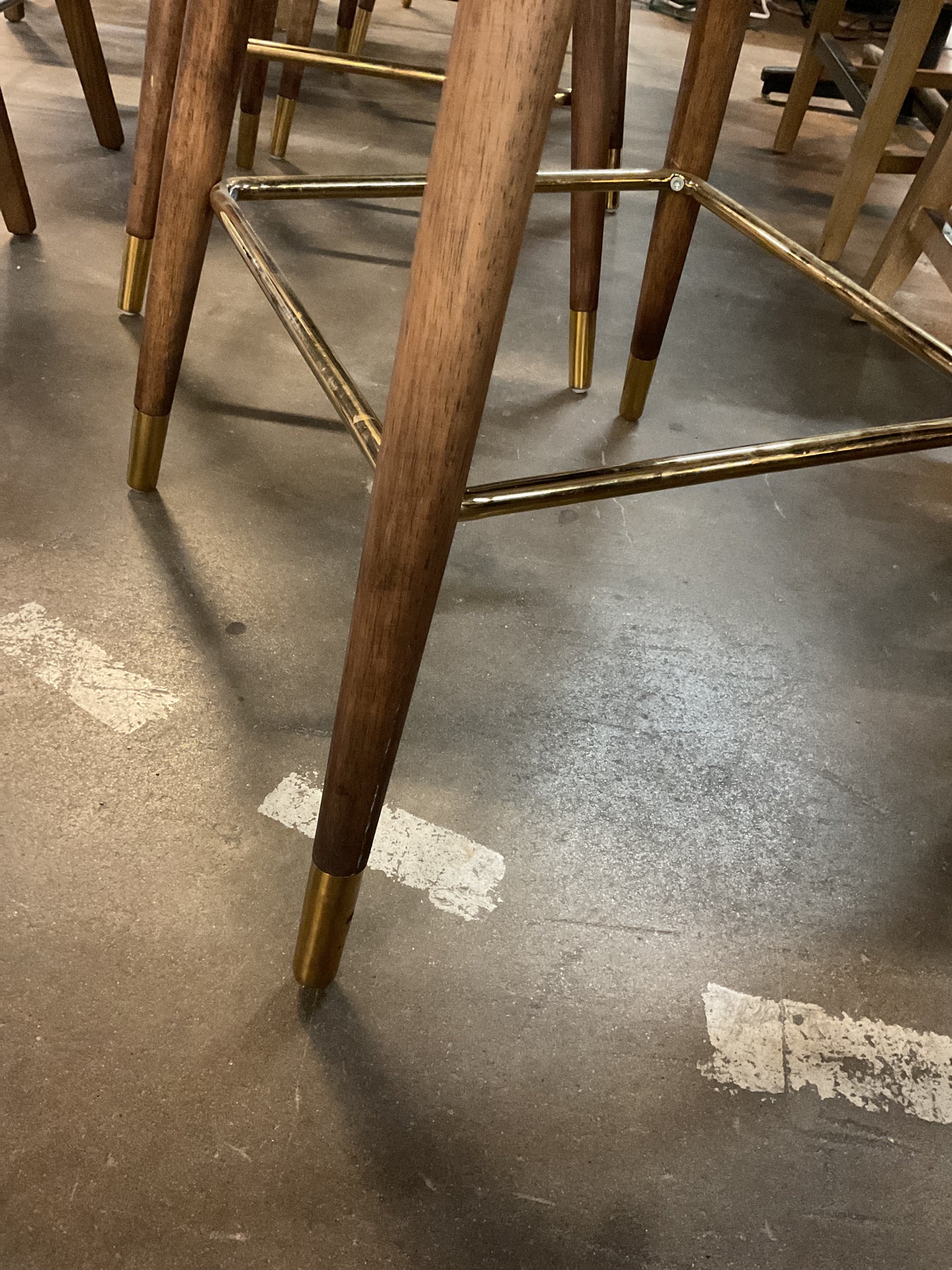 RoundHill Wingback Counter Height Stools (Set of 2)