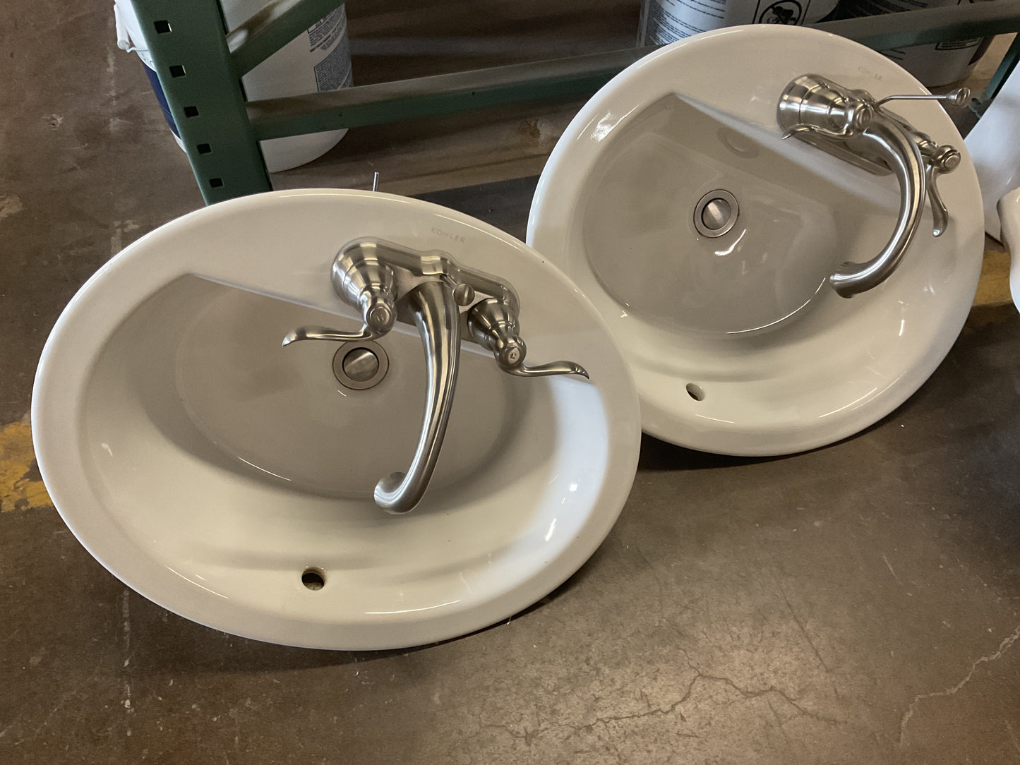 Kohler 20-1/4” Drop In Sink w/Faucet