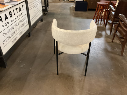 Boucle Barrel Chair