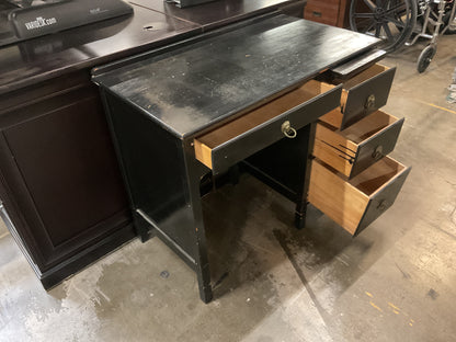 Small 4 Drawer Wood Desk
