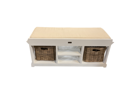 Novasolo Halifax Bench & Basket Set