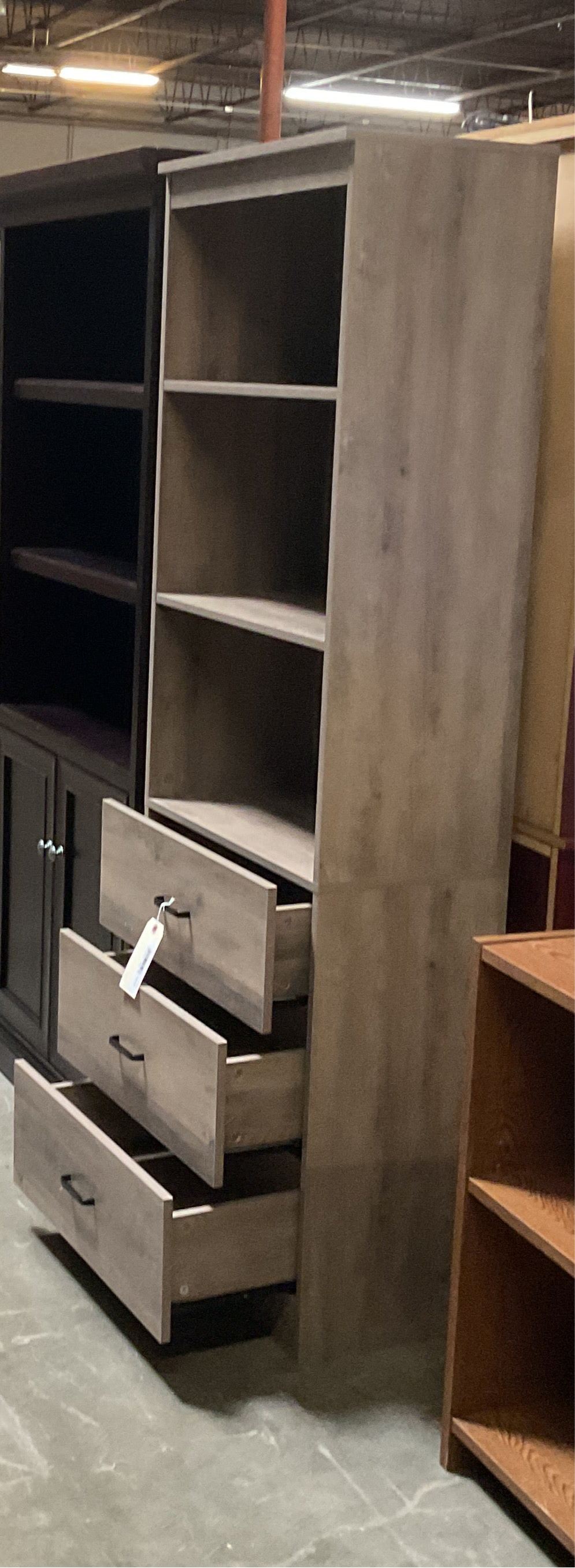 Kahler Standard Bookcase w/3 Drawers