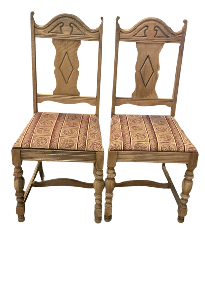 Vintage Wood Side Chairs