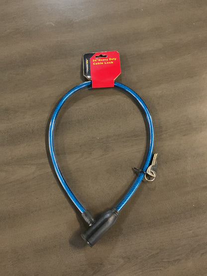 Heavy Duty Cable Lock w/2 Keys