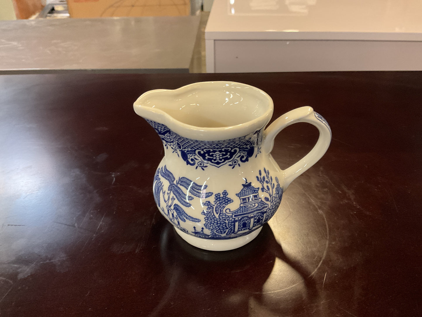 Churchill Blue Willow Creamer