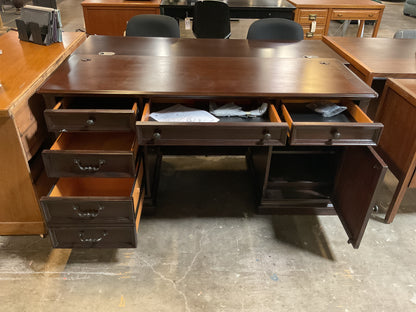 Mattern Solid Wood Executive Desk