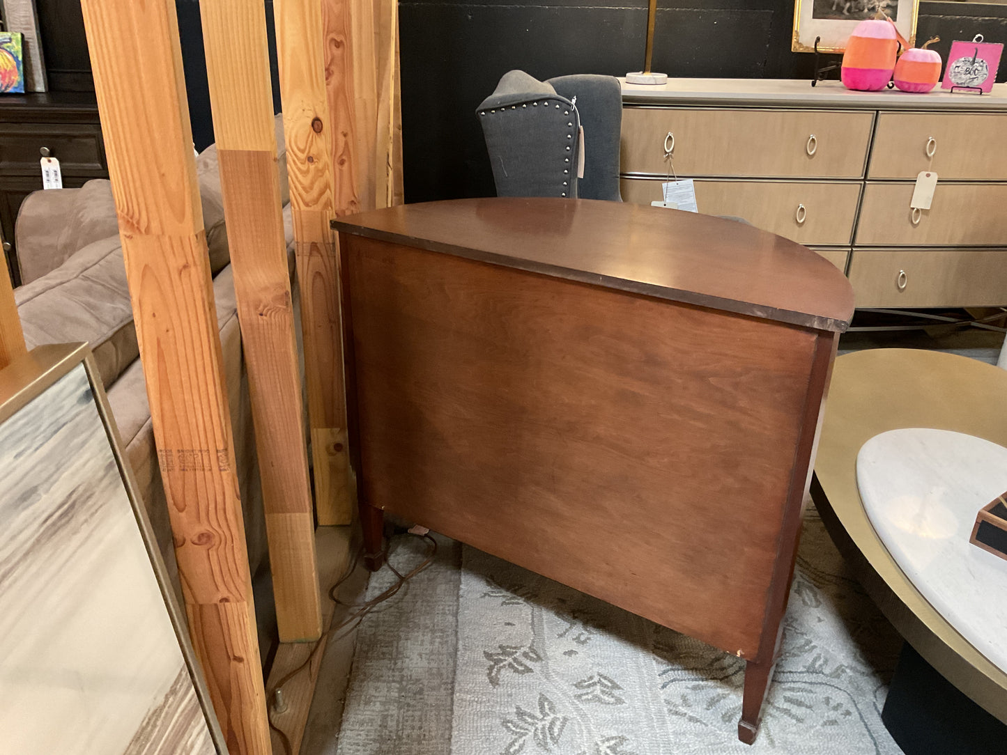 Vintage 3 Drawer Mahogany Chest