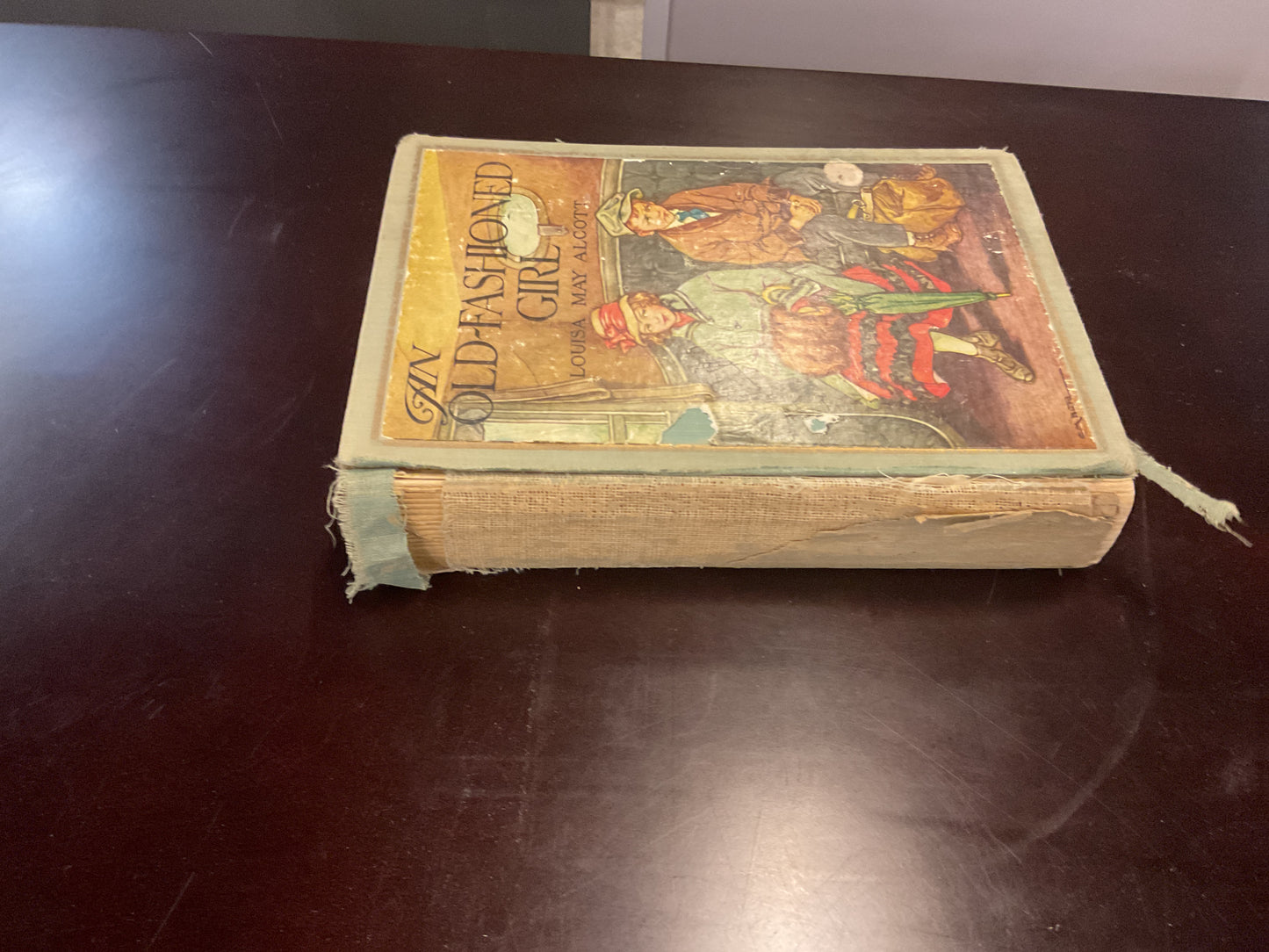 “An Old Fashioned Girl” RARE Vintage Hardcover Book