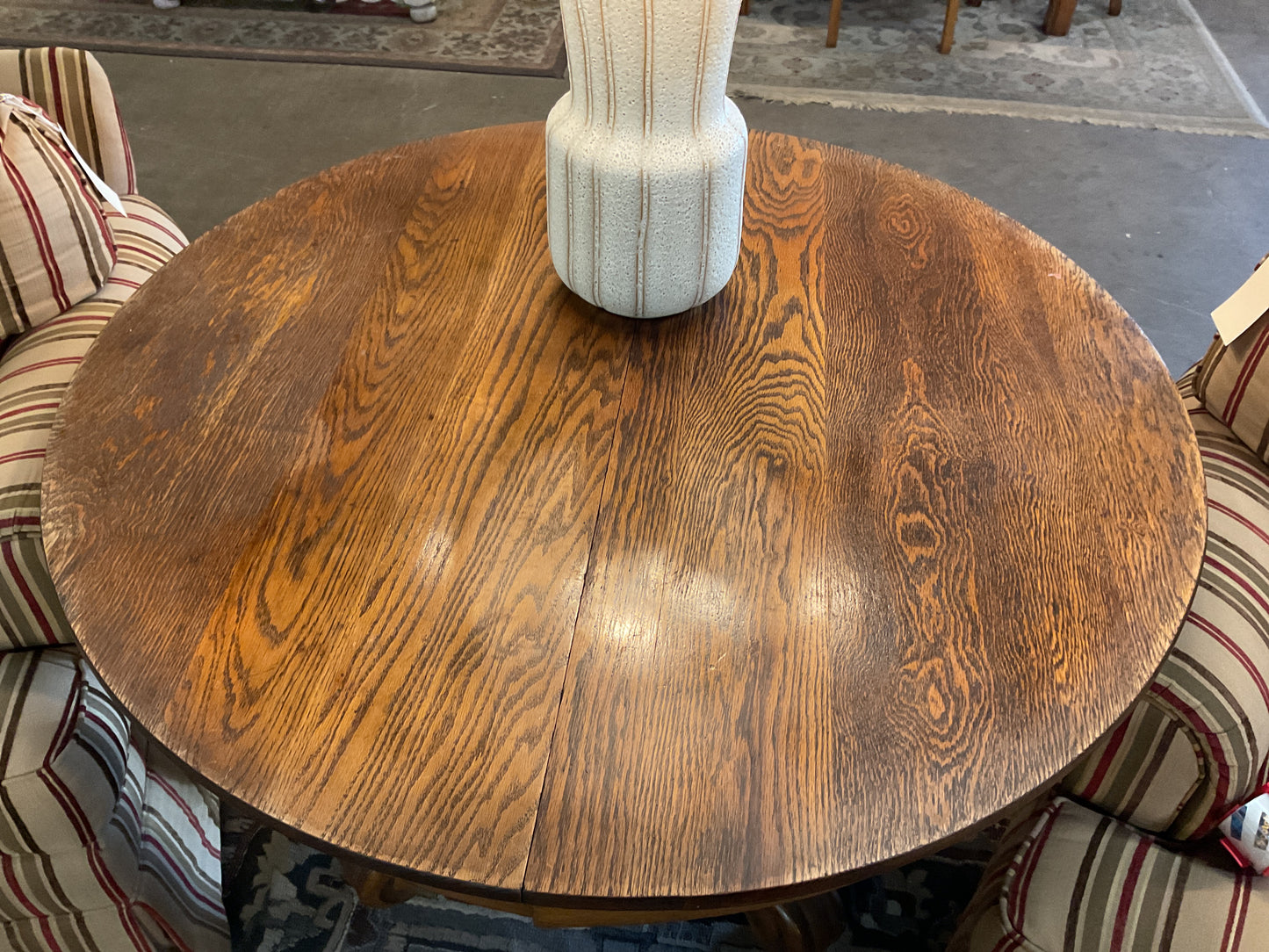 Vintage Oak Extendable Dining Table