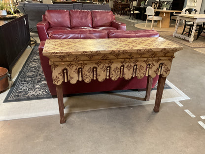 Custom Wood Sofa Table