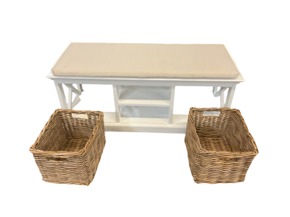 Novasolo Halifax Bench & Basket Set