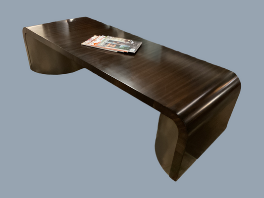 Modern Streamline Solid Wood Coffee Table