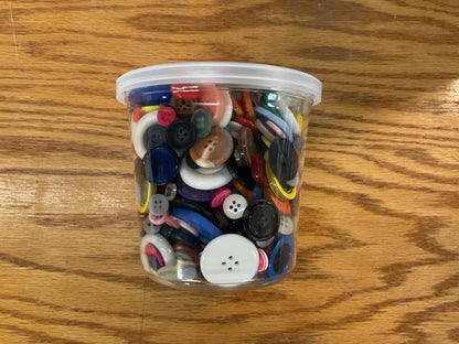 Bucket O’ Buttons (16oz) Assorted