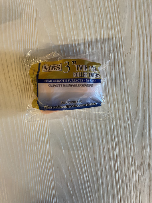 Roller Covers 3” Twin Pack