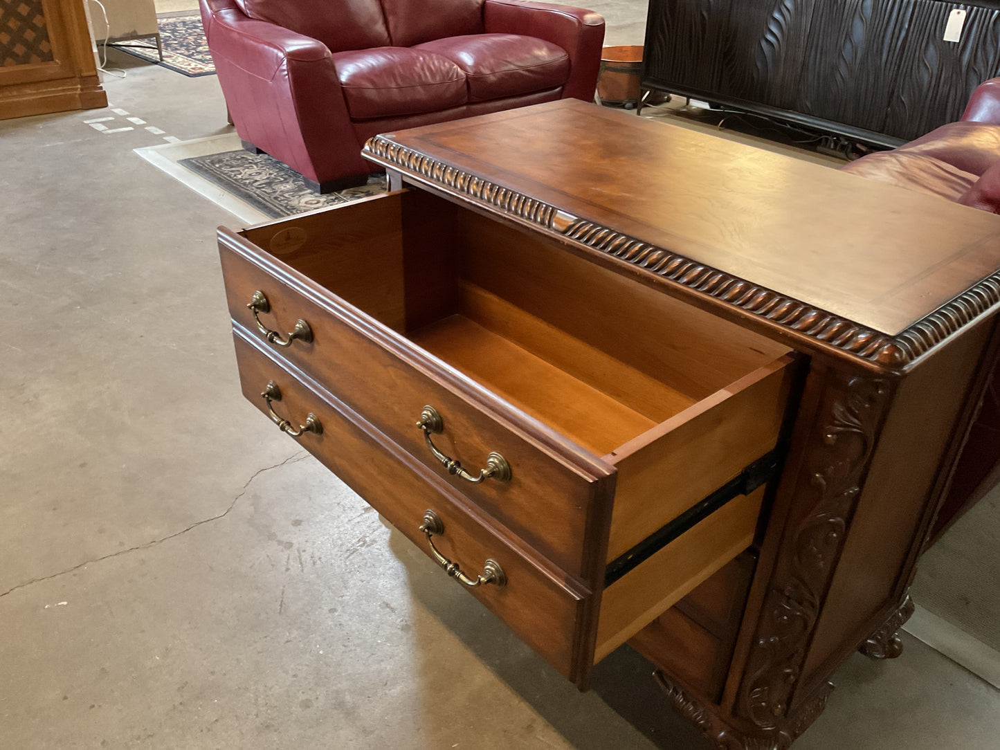 Carved File Cabinet-Seven Seas by Hooker