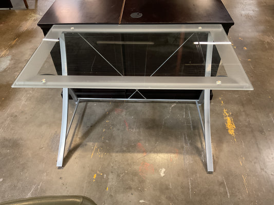 Main 48”  Glass Writing Desk