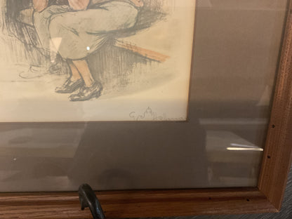 “Amateur Artist” Print by Gaston Hoffman