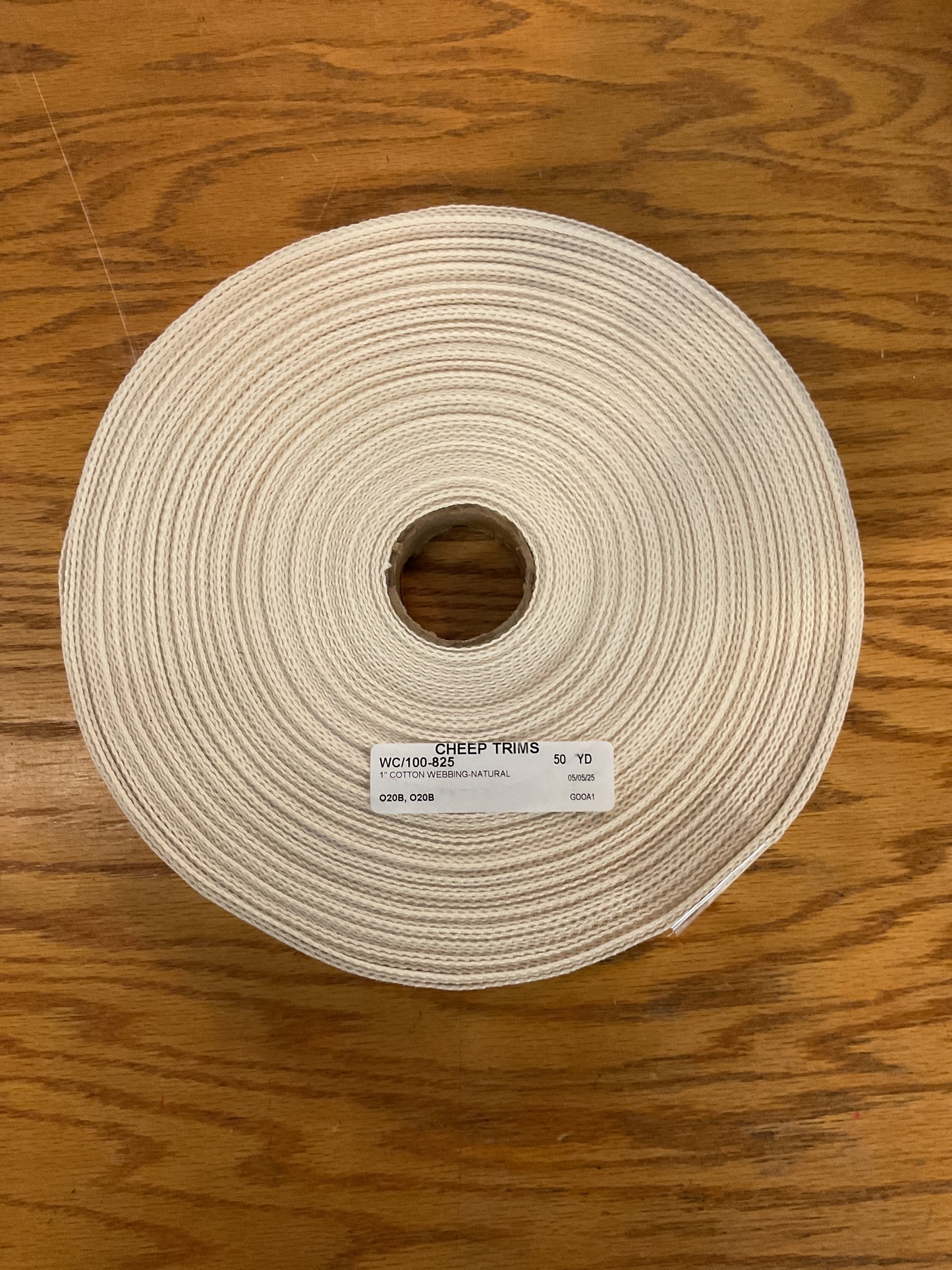 Cotton Webbing (50yd)
