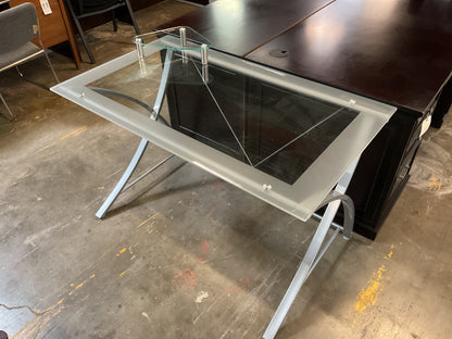 Main 48”  Glass Writing Desk