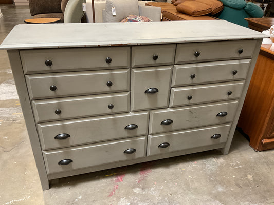 Solid Wood 12 Drawer Dresser