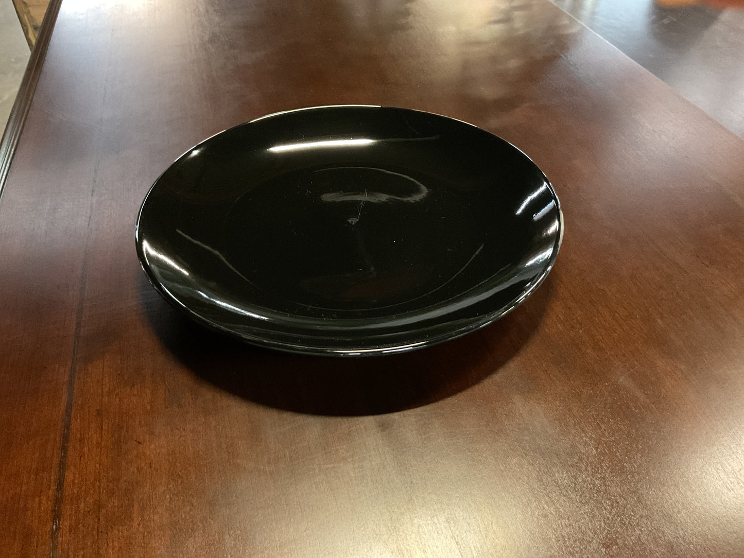 Black Ceramic Plate