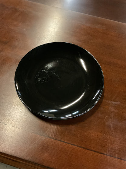 Black Ceramic Plate