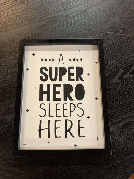 A Super Hero Wall Decor