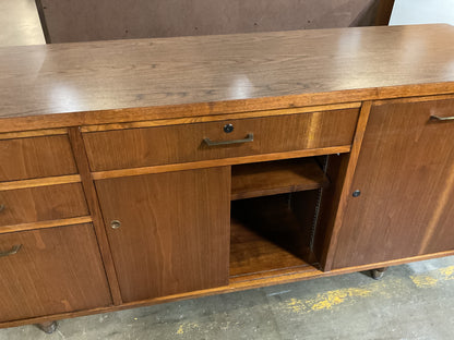 1960’s Vintage Mid Century Walnut Credenza by Jofco