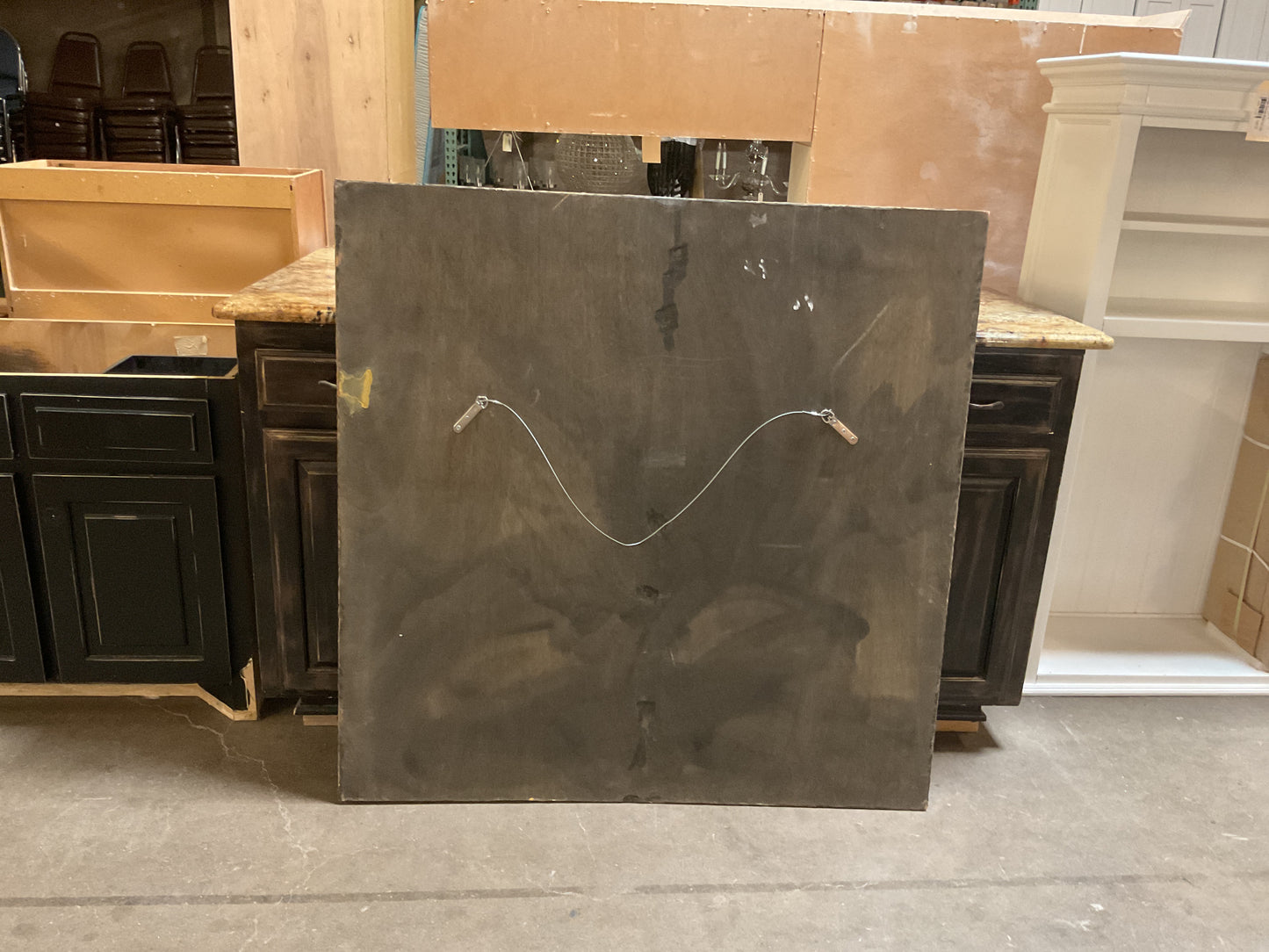 Embossed Metal Abstract Wall Art