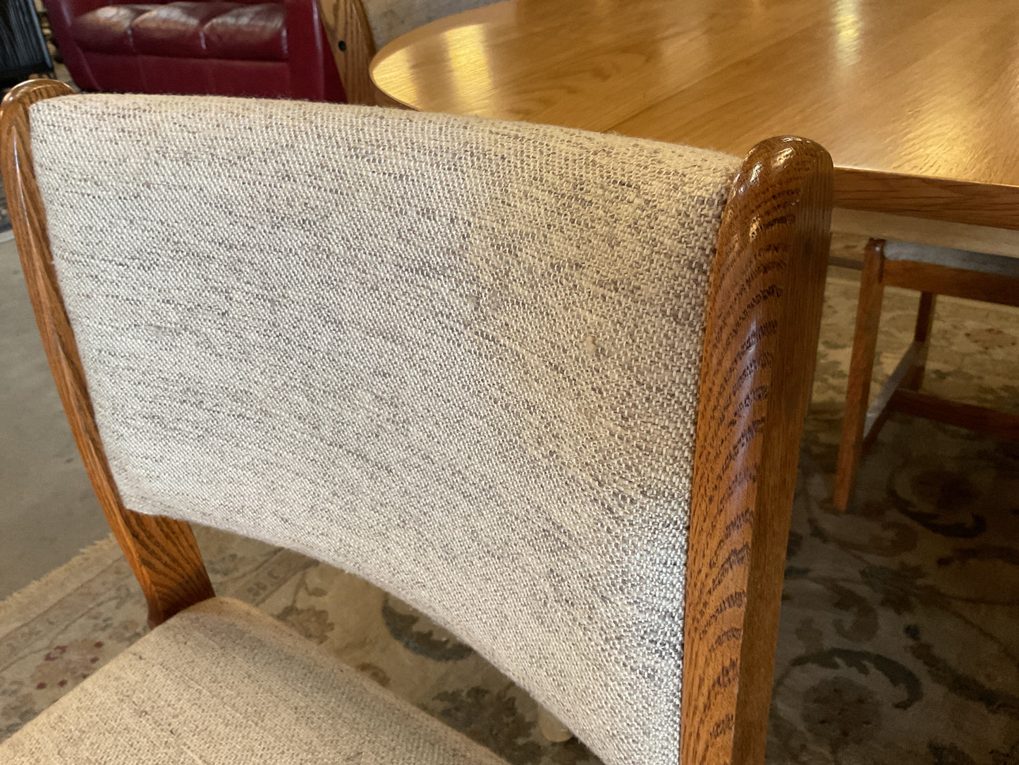 Mid Century Upholstered Dining Chairs (Set of 6)