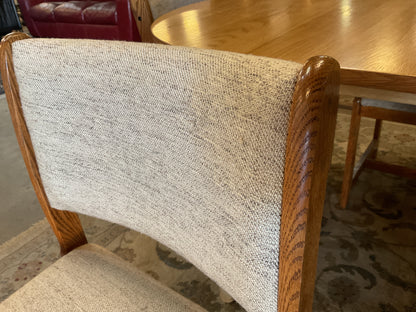 Mid Century Upholstered Dining Chairs (Set of 6)