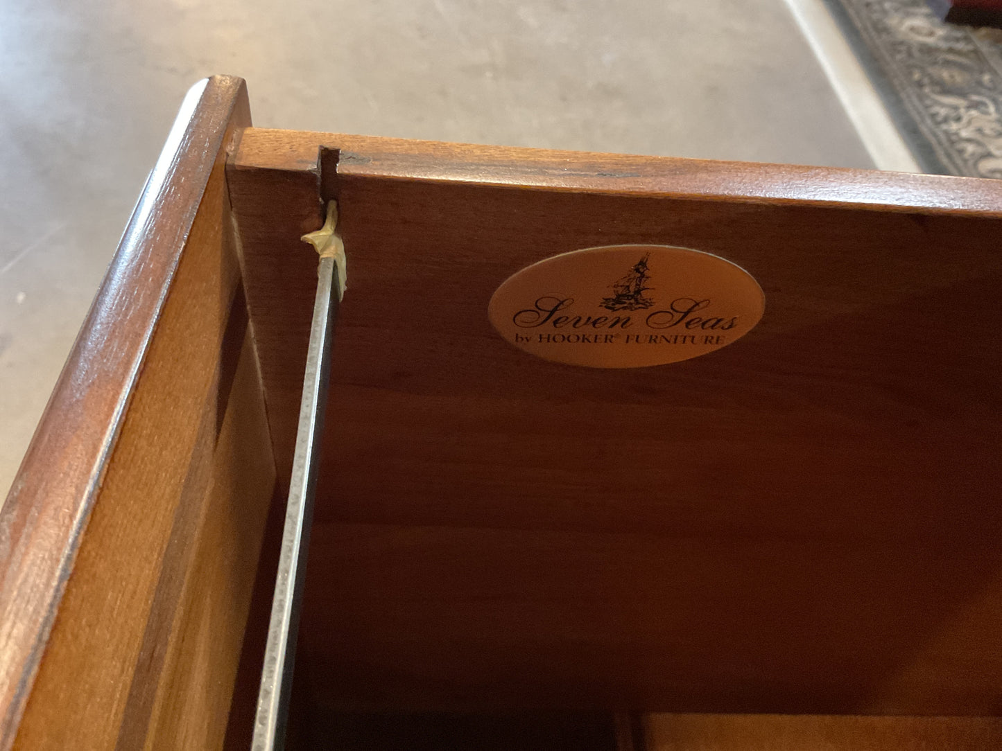 Carved File Cabinet-Seven Seas by Hooker