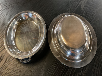 Vintage Silver plate Server w/Lid