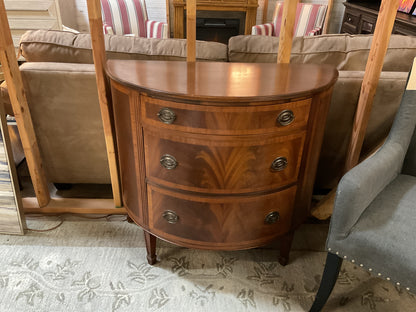 Vintage 3 Drawer Mahogany Chest