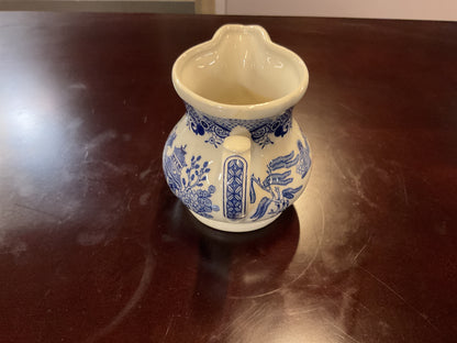 Churchill Blue Willow Creamer