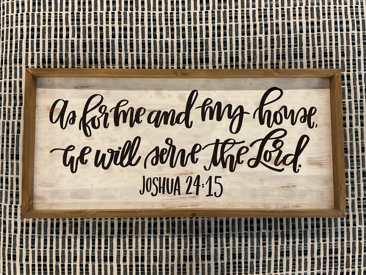 Joshua 24:15 Wall Decor